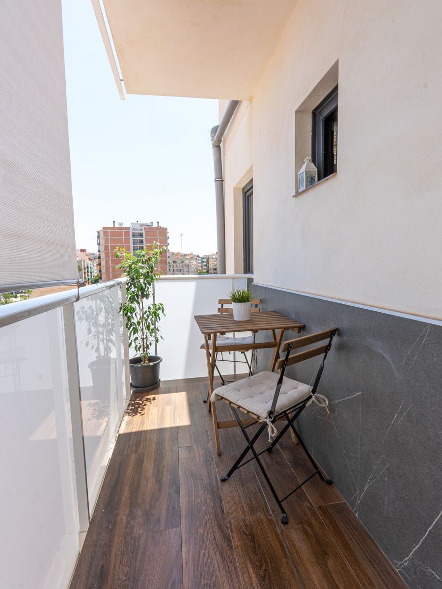 Balcón del piso